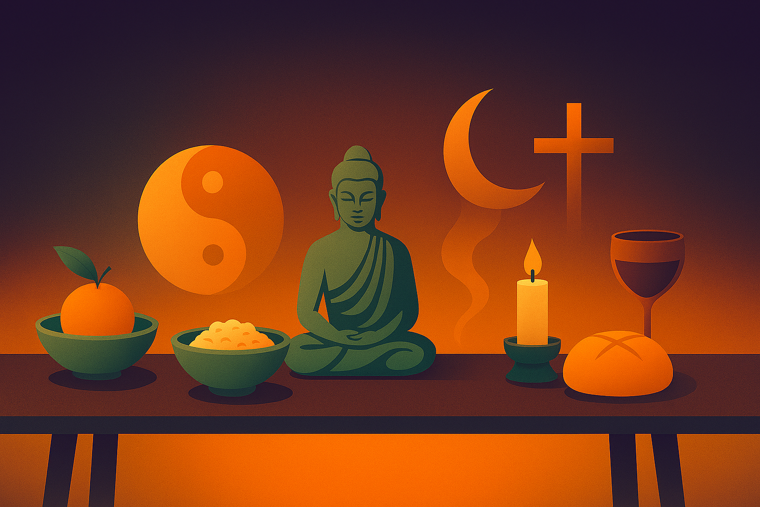 Food and the Self: The Spiritual Diet Across Five Traditions