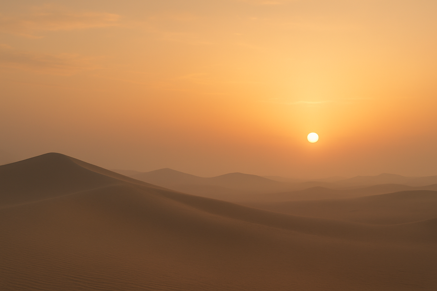 Serene dawn light over still desert dunes symbolizing forgiveness and divine mercy