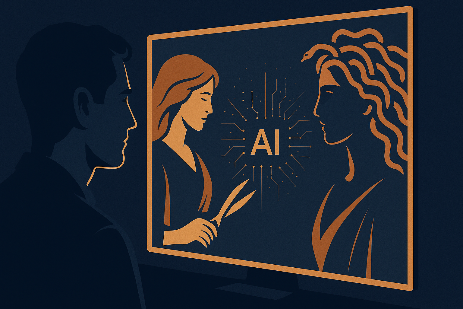 The Mirror and the Machine: Male Fragility, Awareness, and the Feminine Test